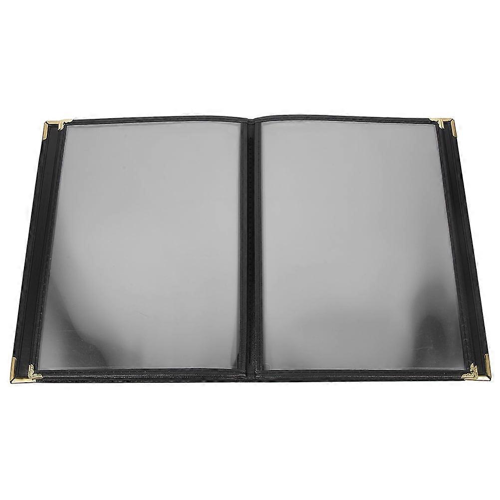 The Menu Portfolio Restaraunt Presentation Restaurant Covers Protector Loose Leaf