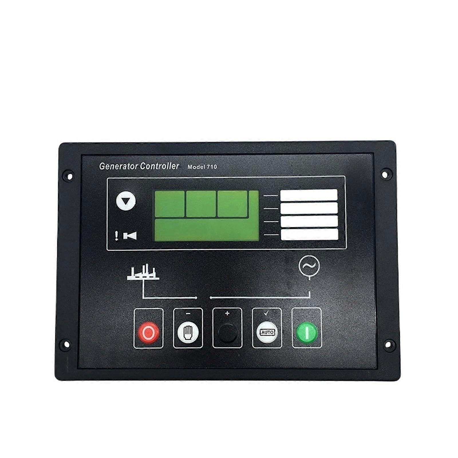 710 Diesel Generator Controller with LCD Display, Auto Start Control Panel for Genset Power Management