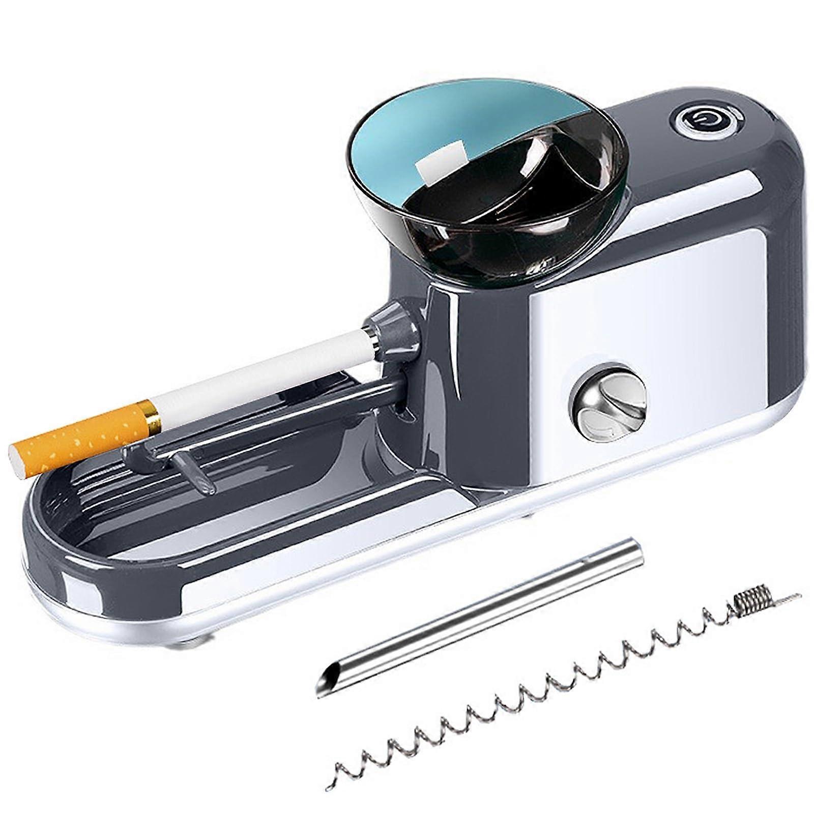 Electric Cigarette Rolling Machine Gray with Automatic Operation and Neutral Gray Finish
