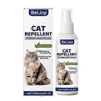 Cat Repellent Spray, Natural Formula Cat Deterrent Spray Indoor and Outdoor, Stops Cats From Urinating And Scratching Training Aid For Furniture