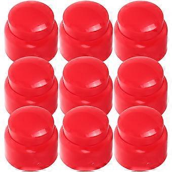 10Pcs Plastic Nut Covers Switch Leakage Protector for Bolts and Screws