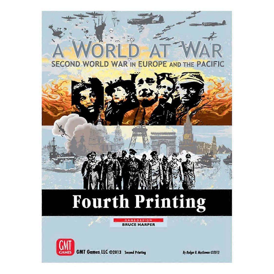 A World at War 4th Print Board Game
