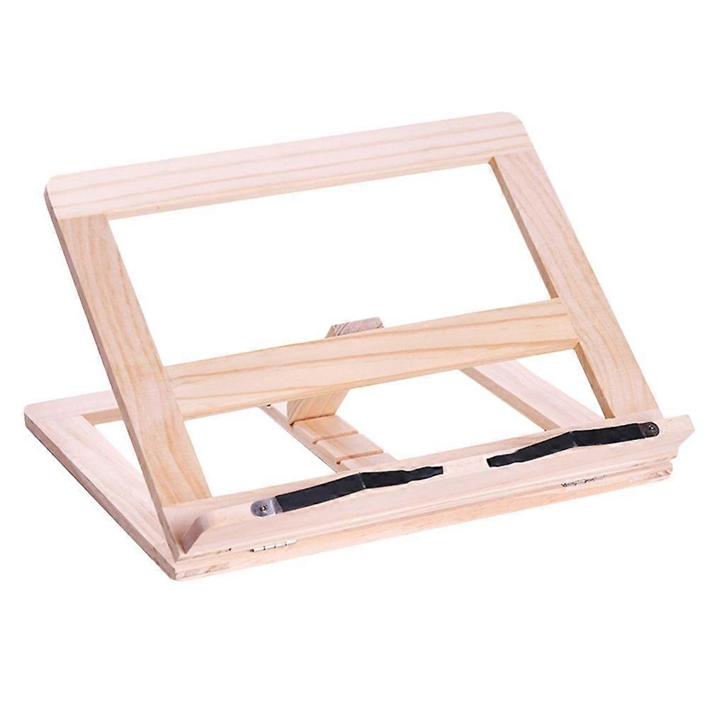 Support de lecture réglable en bois pour la maison