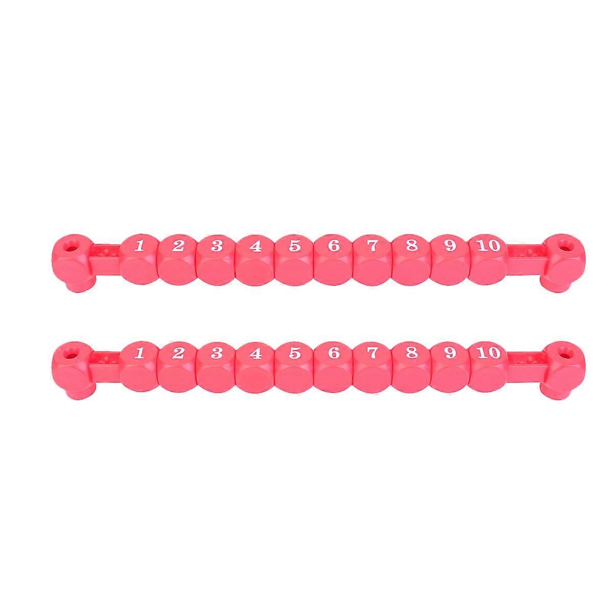 Scoring Marker Plastic Units for Soccer Table Score Keeping 4Pcs