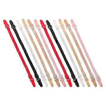 Lingerie Strap Holders Adjustable Bra Straps for Secure Fit 12Pcs Pack