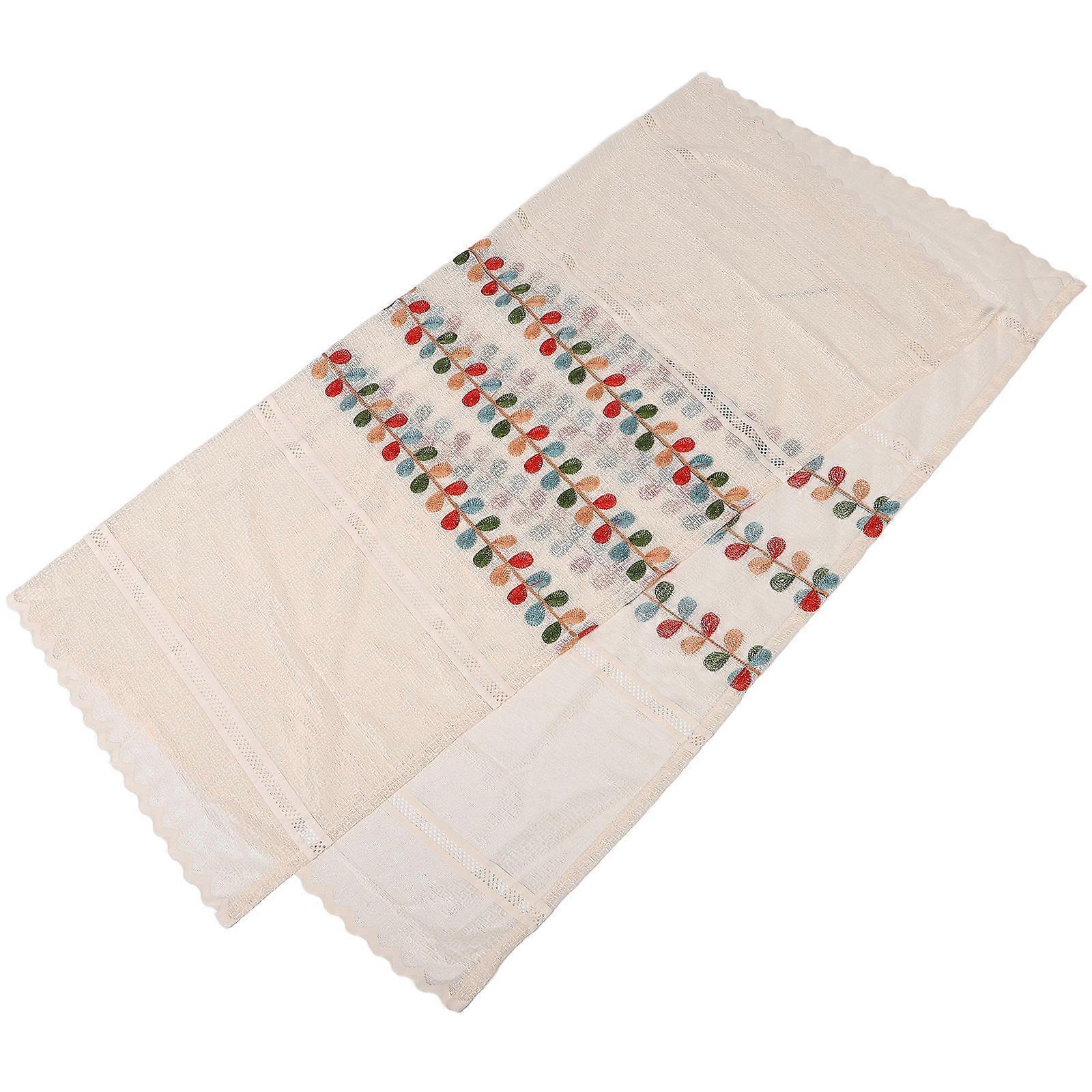 Christmas Tablecloth Rectangular for Holiday Decor 4Pcs Washable Cover