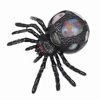 Sensory Squeeze Toy for Stress Relief and Anxiety, Fun Pinch Beads Spider for Kids and Teens