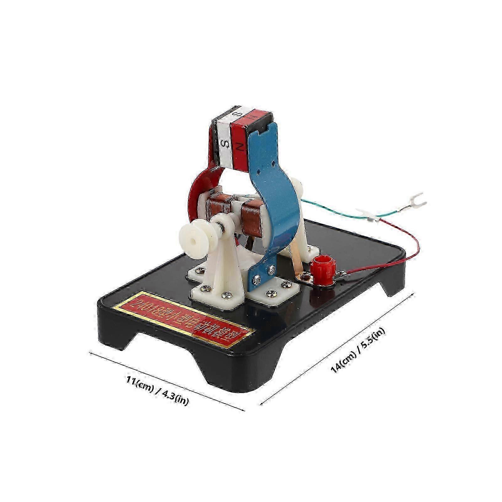 Electric Motor Model Mini Motor Model for Teaching 1Set Durable Black Plastic