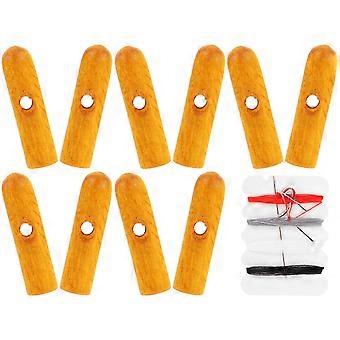 Mini Travel Essentials For Women Foldable Umbrella Tail Beads 10Pcs