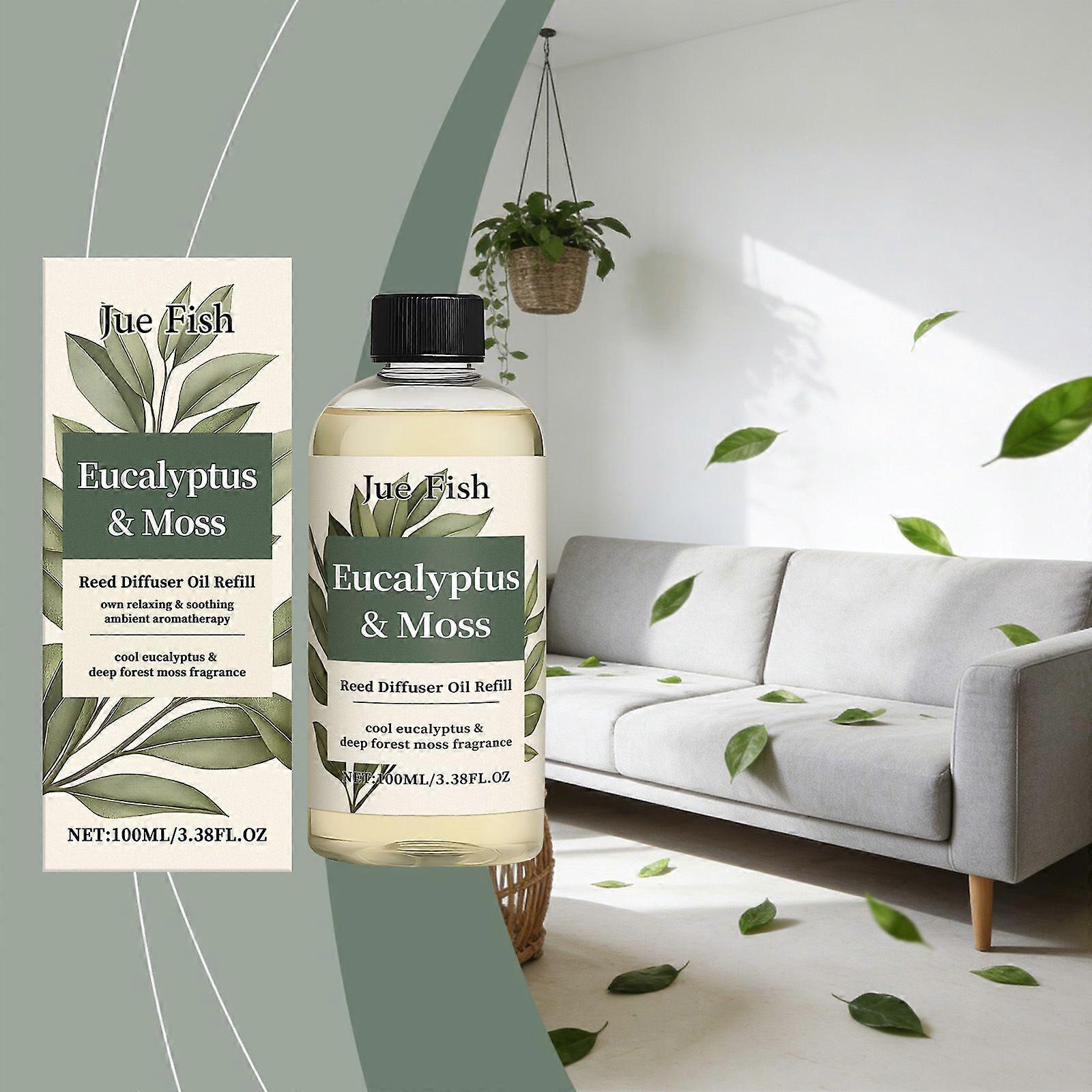 100ml Eucalyptus & Moss Reed Diffuser Oil Refill