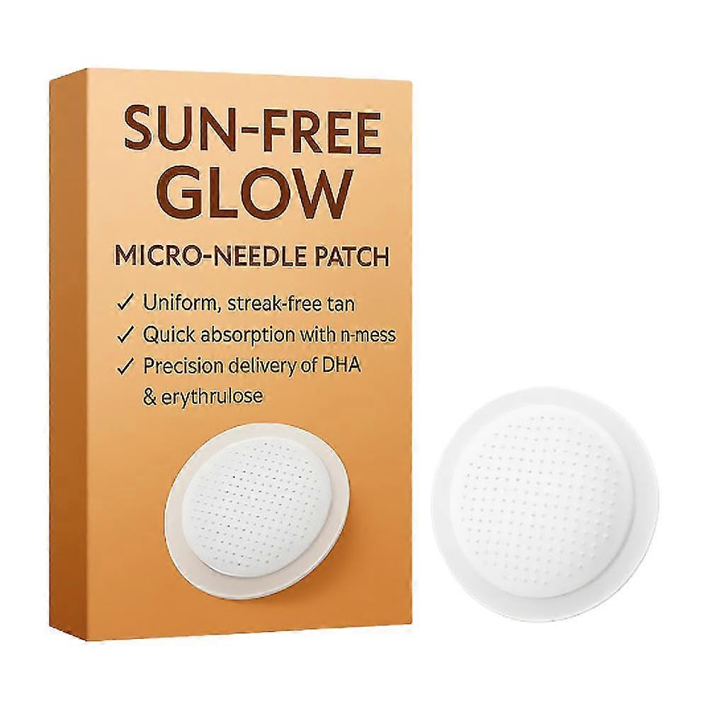 Sun-Free Glow Micro-Needle Tanning Patches-10Pcs/Box