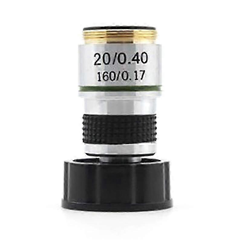 185 Microscope Objective 20X ACHromatic Objective Biological Microscope Parts AccESSories