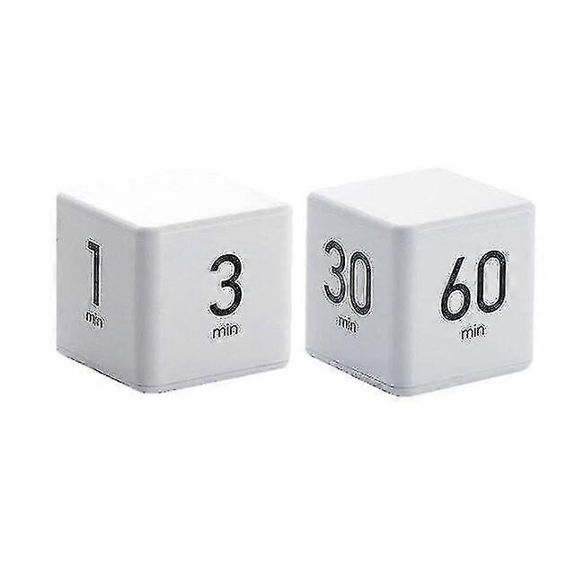 2pcs Cube LED Timer - Magnetic Countdown Clock for Cooking, Study & Workouts - Compact & User-Friendly