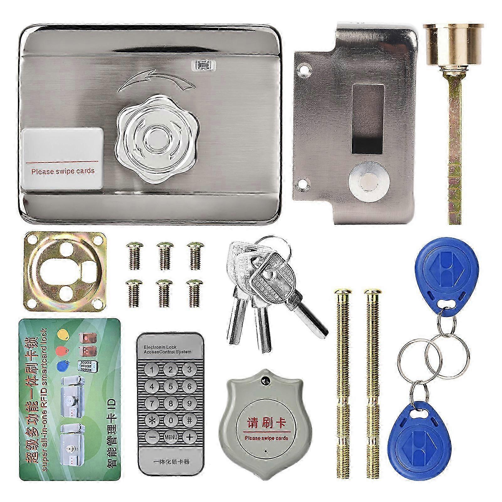 Electronic Door Access Intelligent Remote Control System ID Single Head 12V Lock