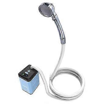 Rechargeable Camping Shower Portable with Intelligent Digital Display Orange 1 Piece