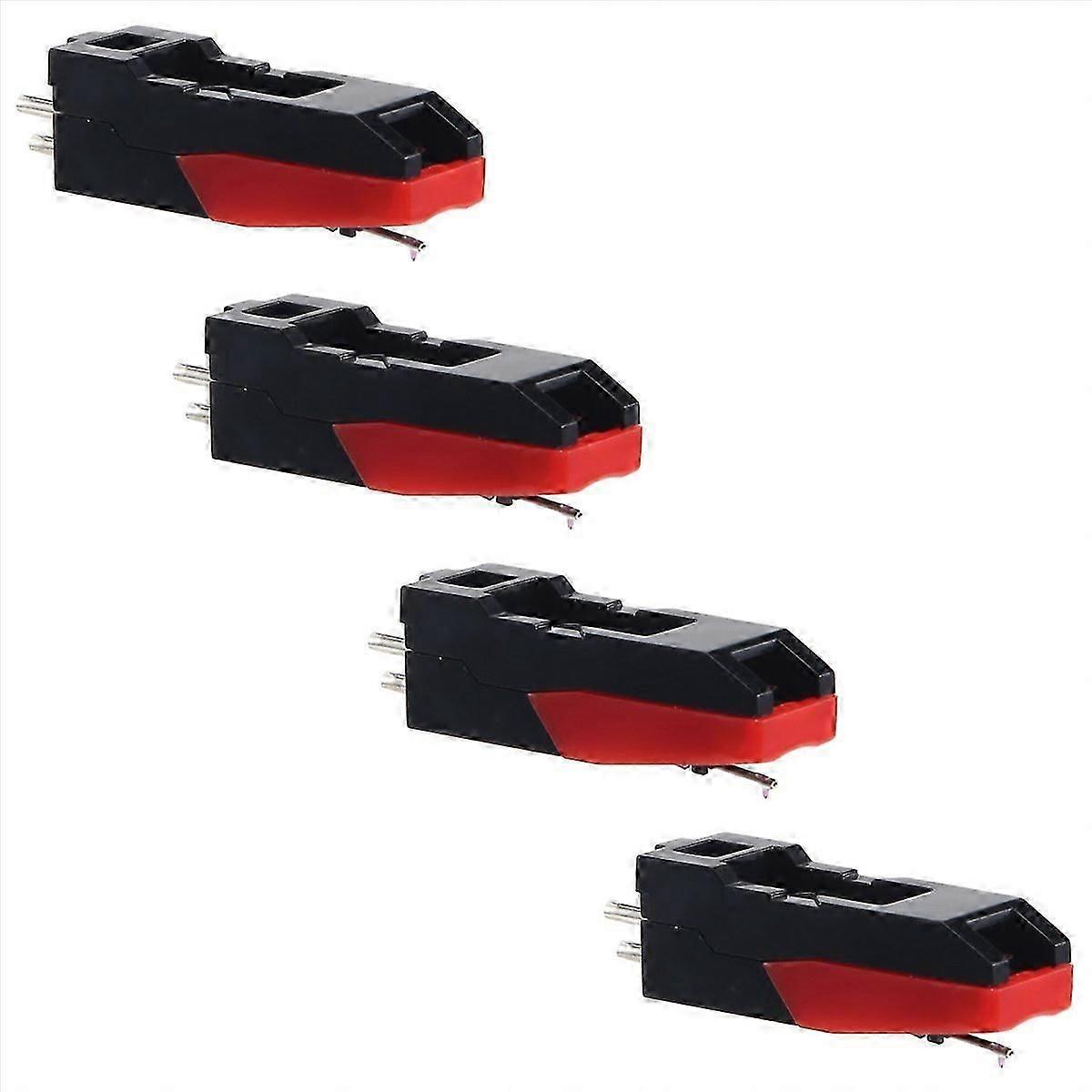 4 Pcs Turntable Replacement Stylus Needles Turntable Compatible withLP Ion Phonograph Record Player