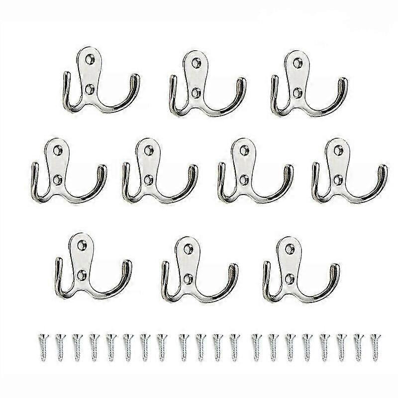 10x Coat Hooks Coat Hooks Wall Coat Rack Hat Hook Coat Hook