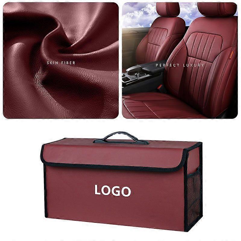 Car Multi-Purpose Trunk Foldable Leather Storage Box For BMW X1 X2 X3 X4 X5 X6 X7 E28 E30 E34 E36 E39 E46 E53 E60 E61 E62 E70