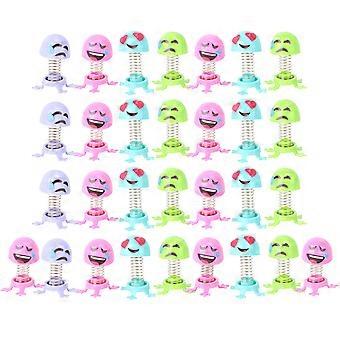 Kids Toys Assembly Spring Figures for Bounce Toys Educational Playthings 30Pcs