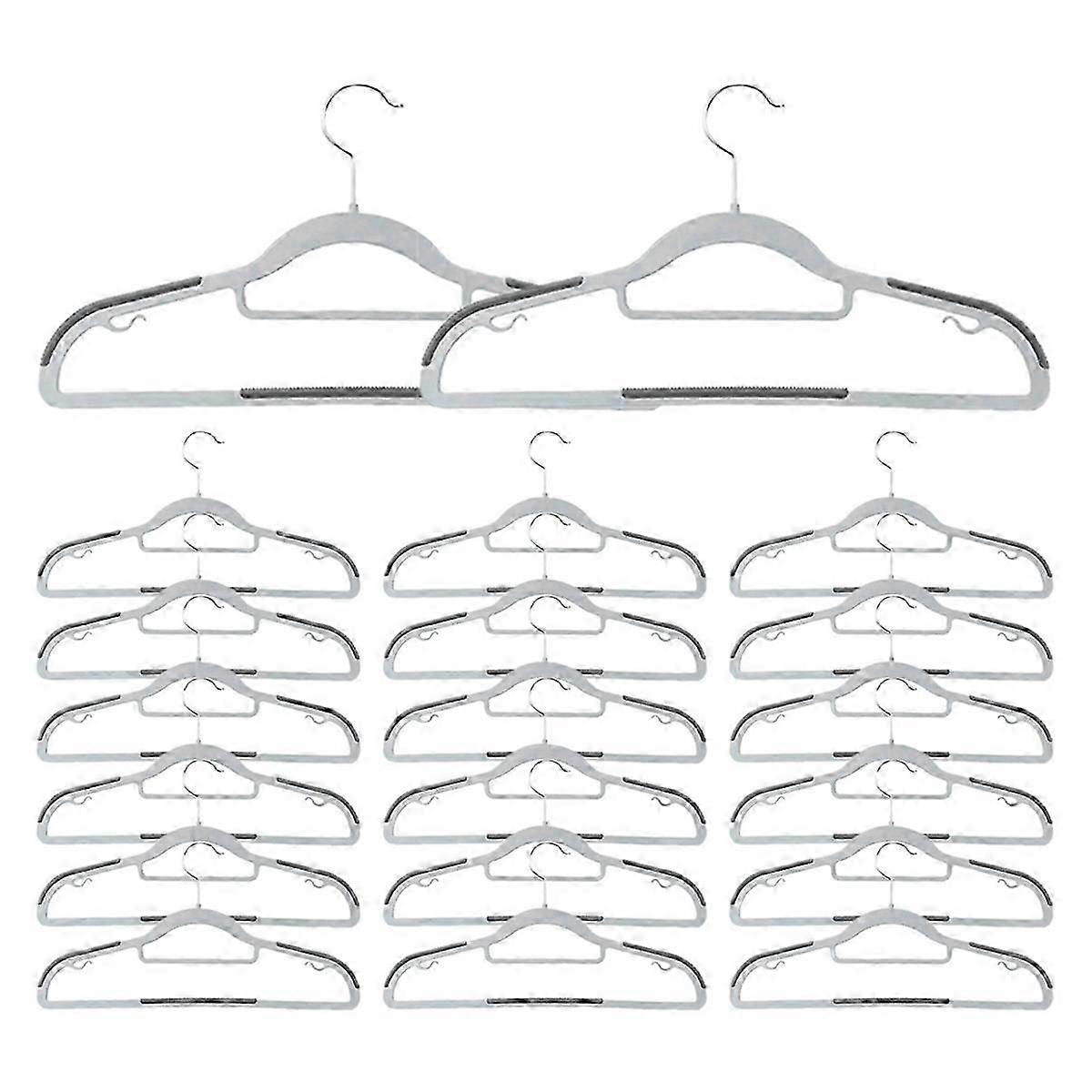 Non-Slip Plastic Clothes Rack, Seamless Durableclothes Rack