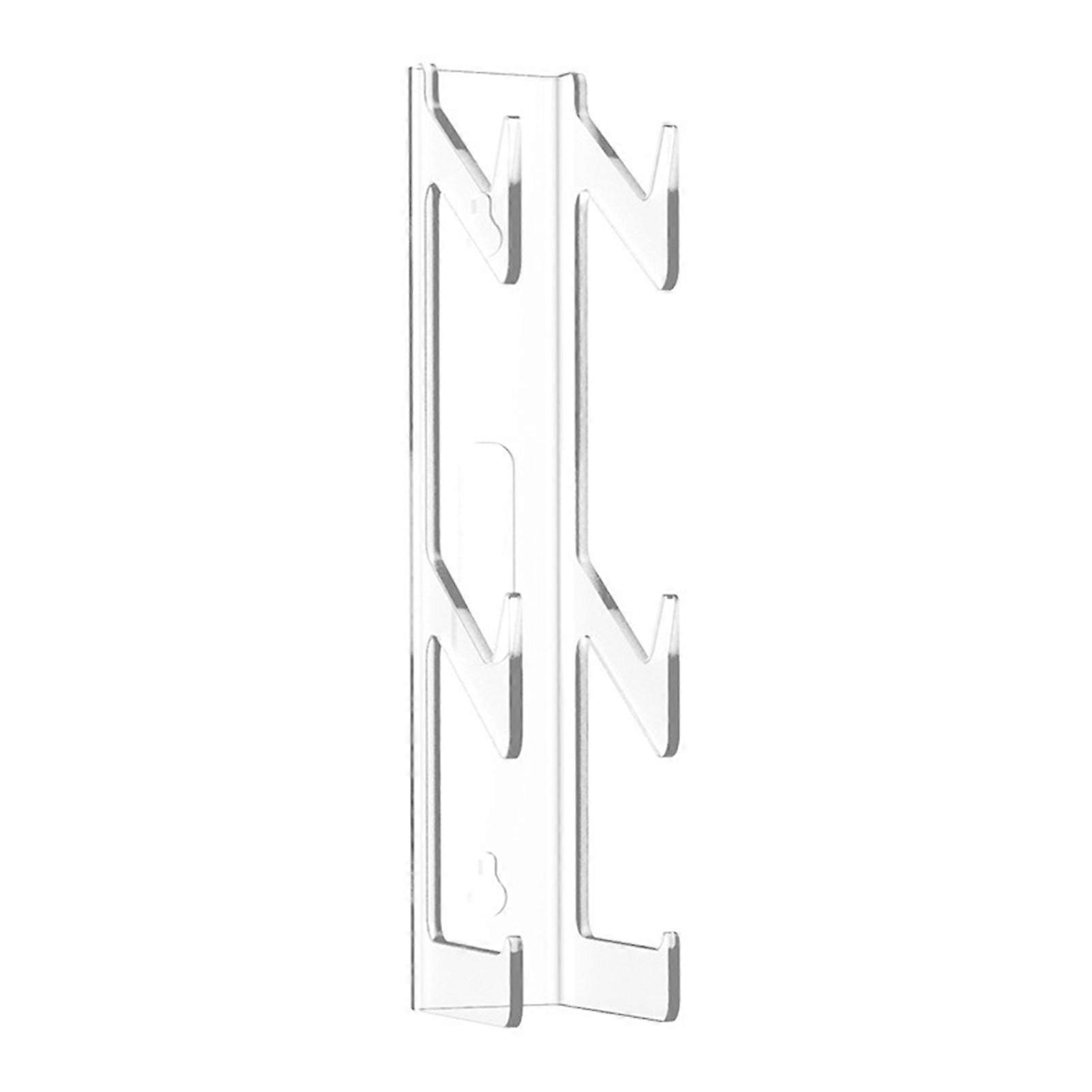 Gamepad Holder Wall Mounted Screw Fixing Stable Support Transparent Universal Storage Rack Compatible PS5/Compatible PS4/Compatible Xbox/for Switch