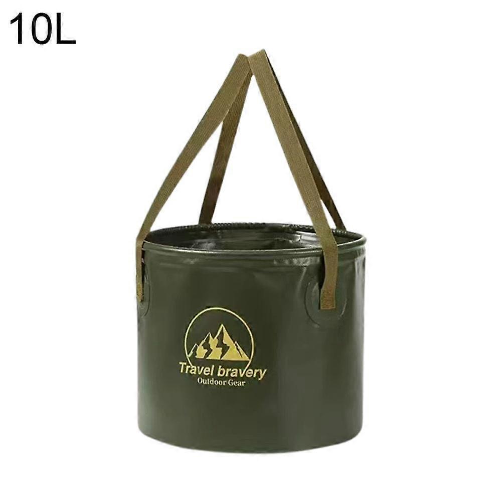 Seau à eau pliable - 10L/20L, PVC, camping