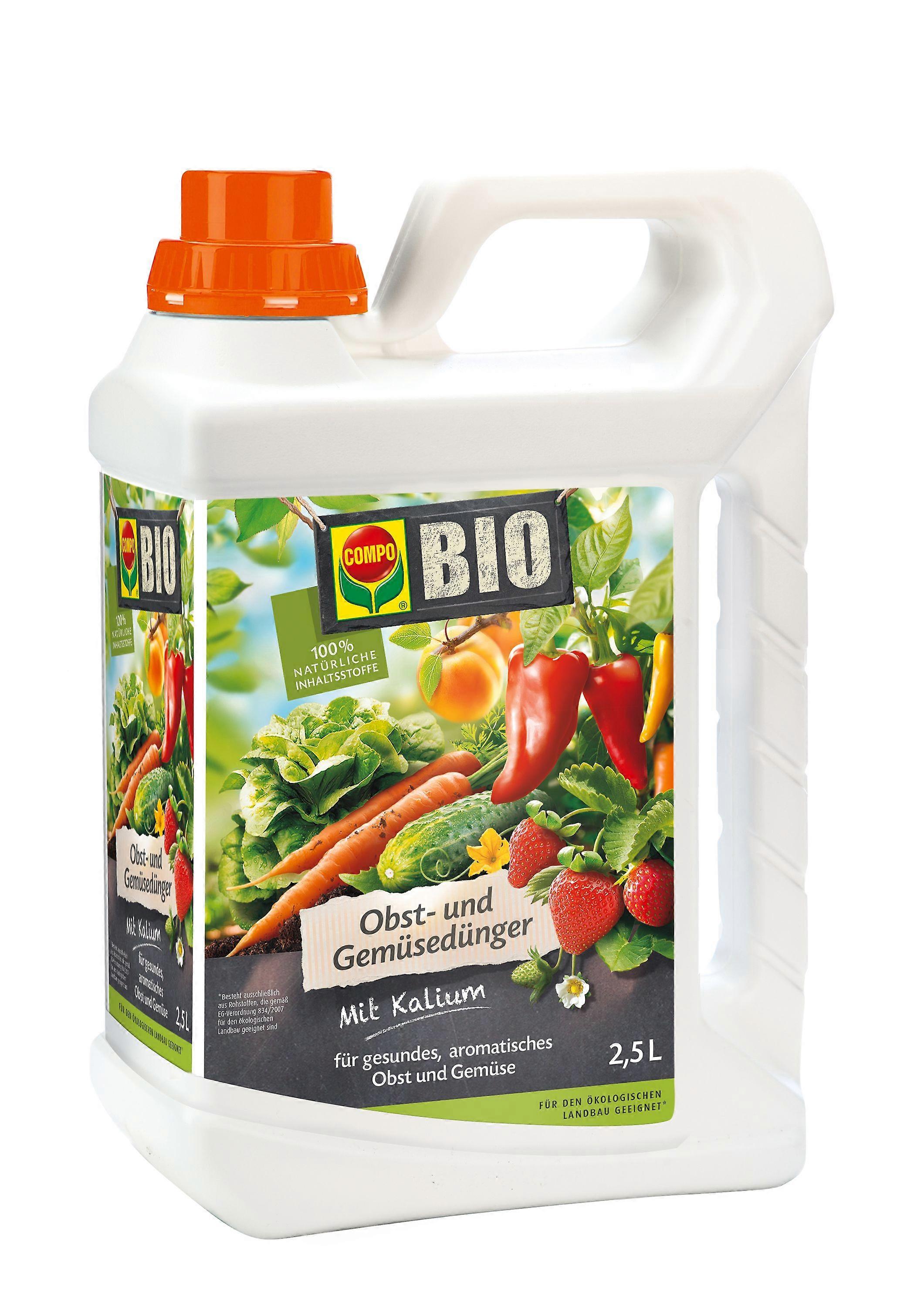 COMPO ORGANIC fruit and vegetable fertilizer, 2.5 litres