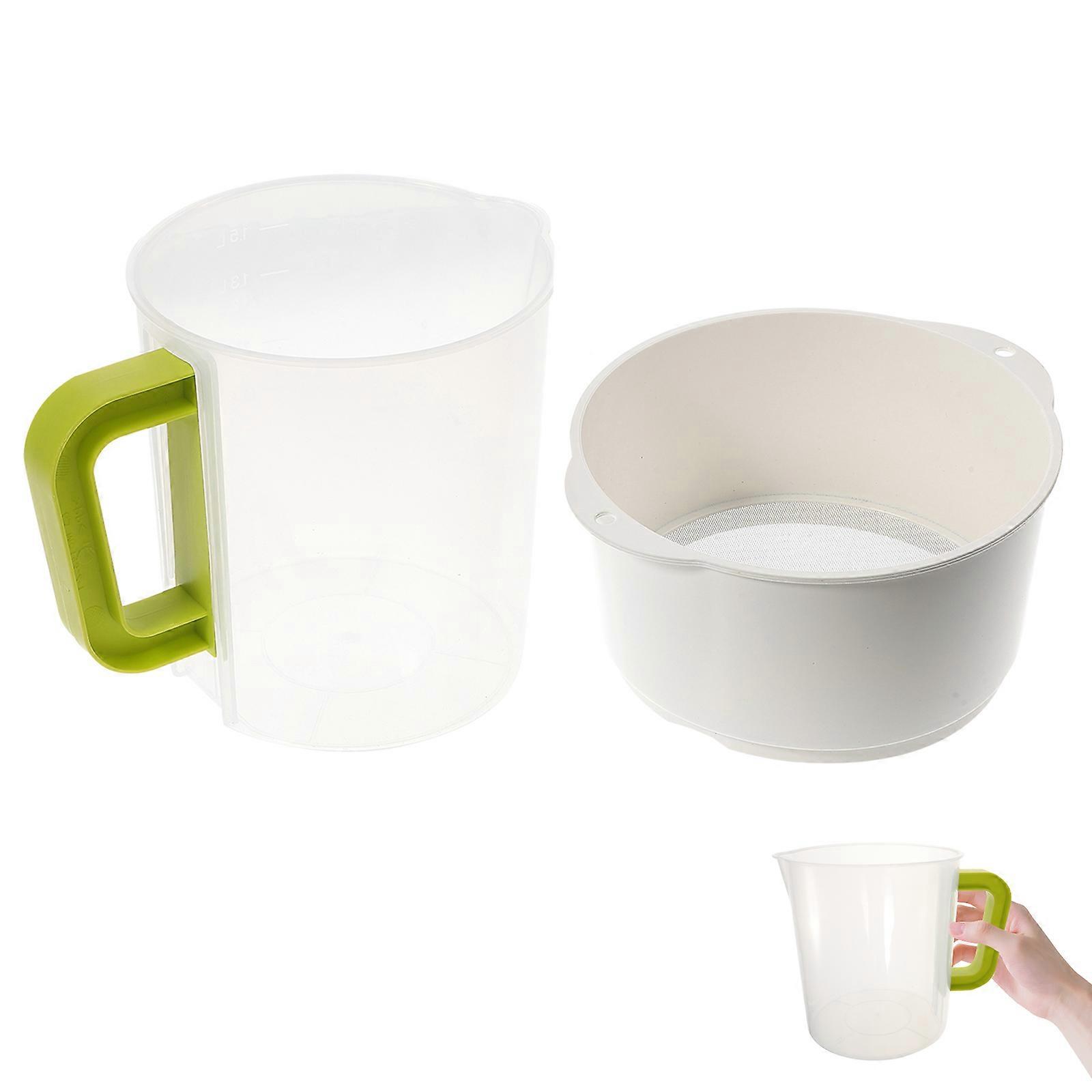 Soy Milk Maker Filter Set for Easy Straining 2Sets Plastic Accessories