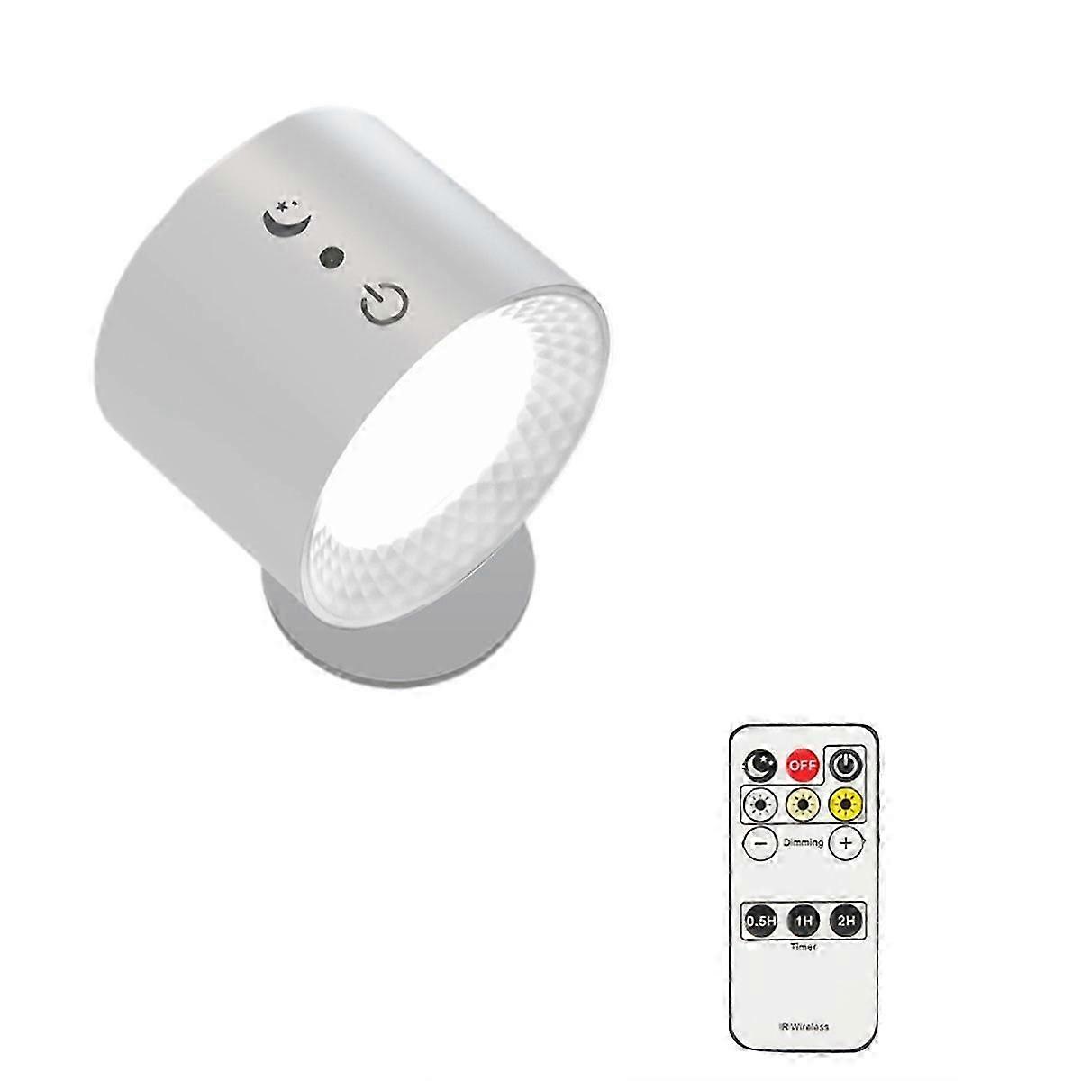 Usb rechargeable led lights with remote magnetic installation c p