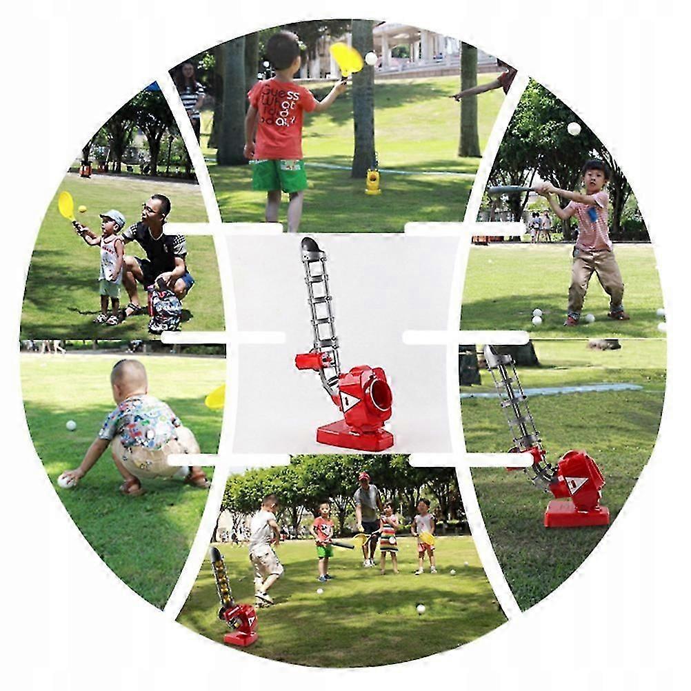 Baseball Machine For Children Red