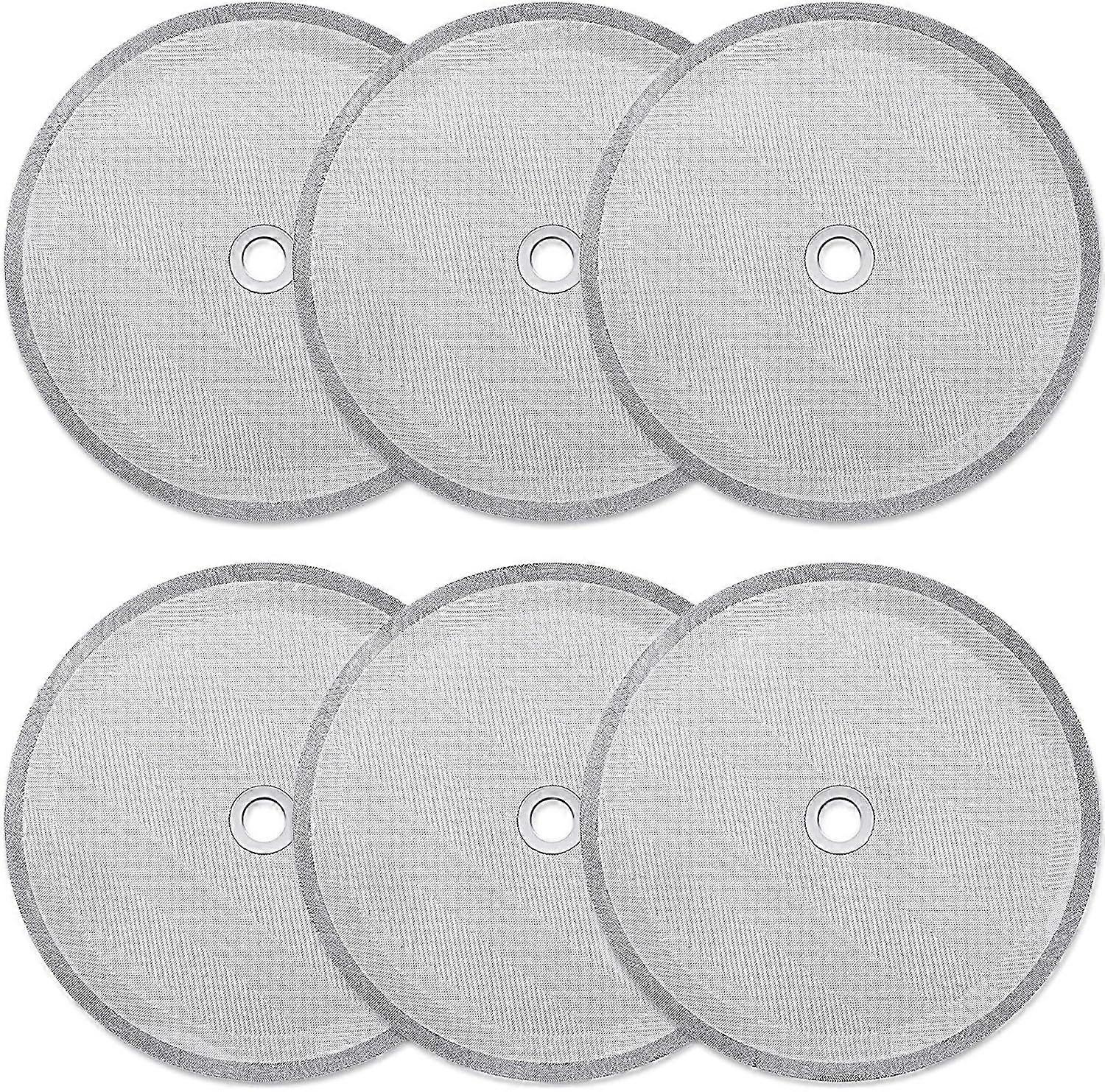 6PiecesFrenchPressReplacementFiltersMeshFiltersReplacement4InchStainlessSteelFre
