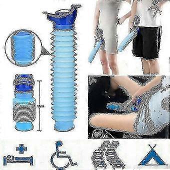 Portable Urinal Bottle for Adults & Kids: 750ml Collapsible Design, Ideal for Travel
