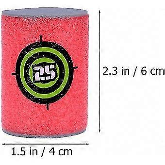 Safe Soft Bullet Target Shooting, 30 Pcs Foam Target Cans for Kids, Toys and Game Accessories