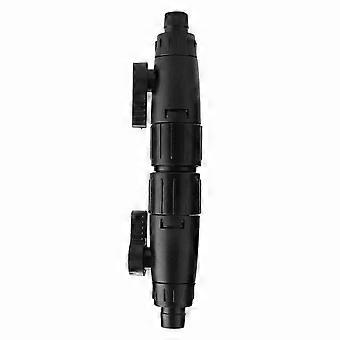 Valvola per tubo flessibile per acquario, connettore a sgancio rapido (12 mm/0,5 pollici)