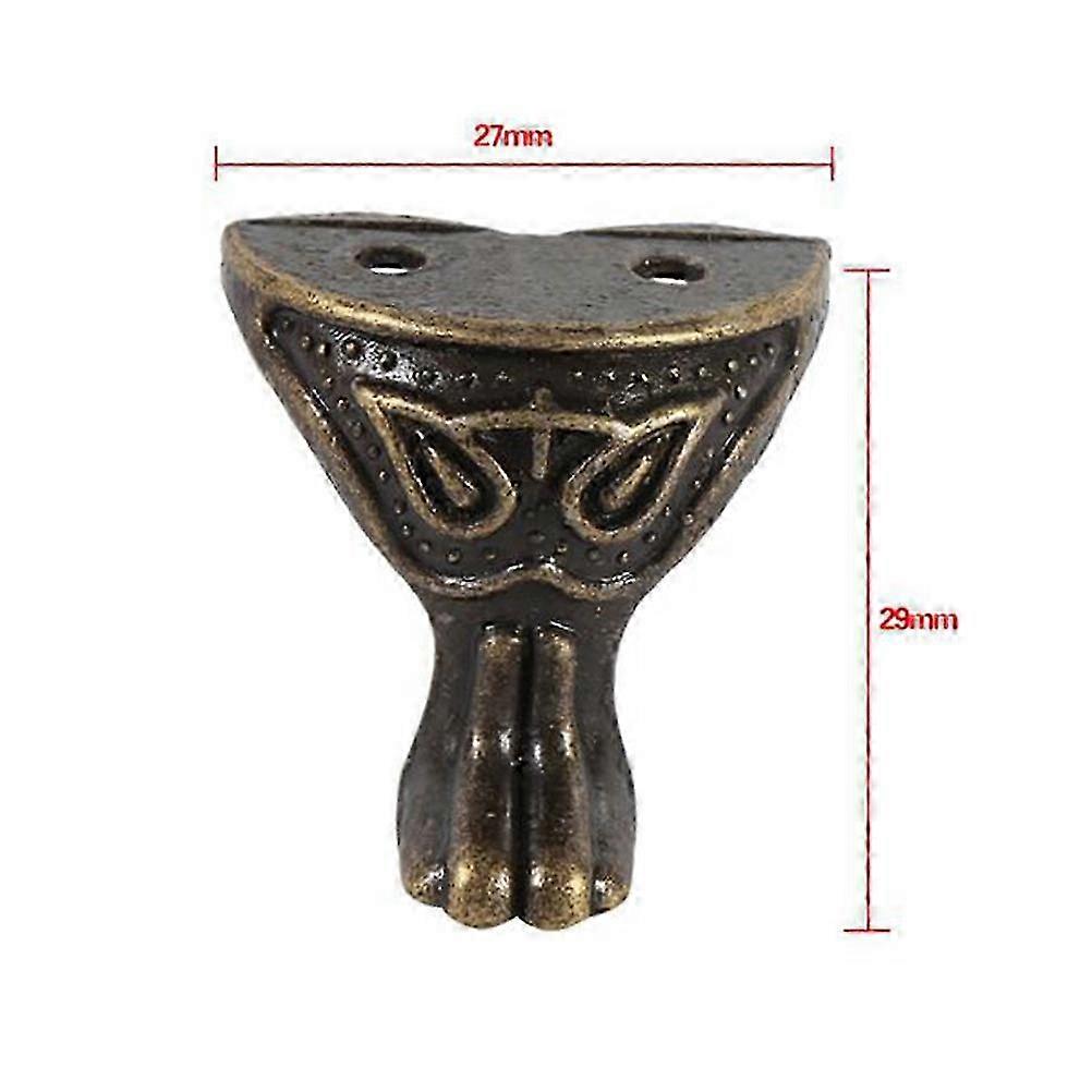 Box Corners Brass Decorative Corner Protector compatible with Protection 4Pcs