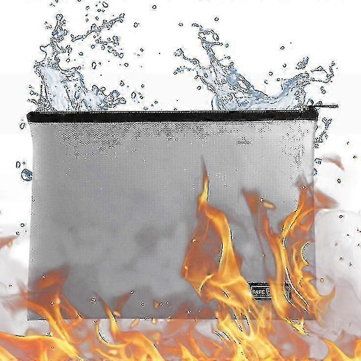 Waterproof and fireproof document bag
