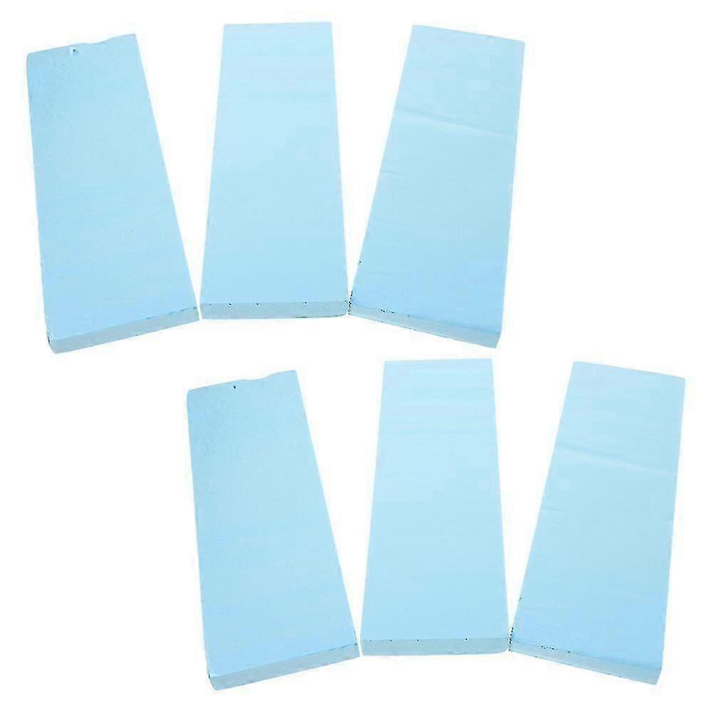 High Density Polystyrene Foam Board compatible with DIY Crafting 6Pcs Pack