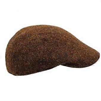 Rockcliffe Harris Tweed Duckbill Cap ZH294 Copper
