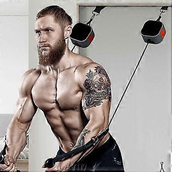 Blue Gray Multifunctional Fitness Equipment Resistance Machine for Home Gym Strength Training