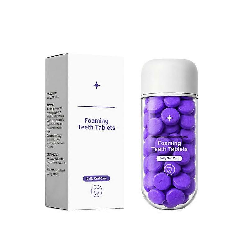 Foaming Toothpaste Tablets for Daily Oral Care