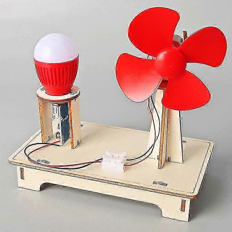 DIY Wind Turbine Experiment Kit - Educational STEM Teaching Material for Students