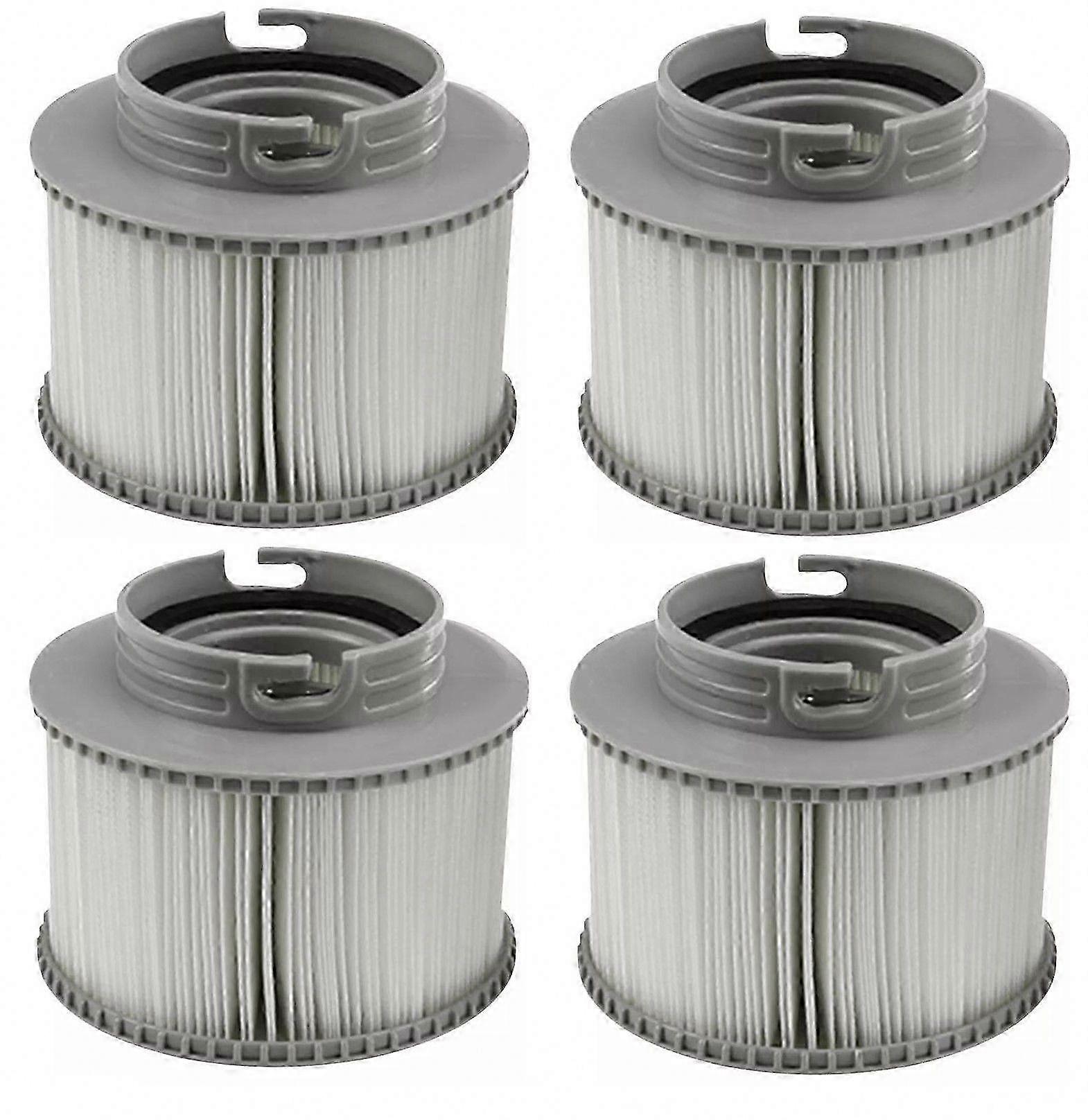 Replacement FD2089 Pool Filter 4-Pack Compatible with Intex MSpa Inflatable Pool