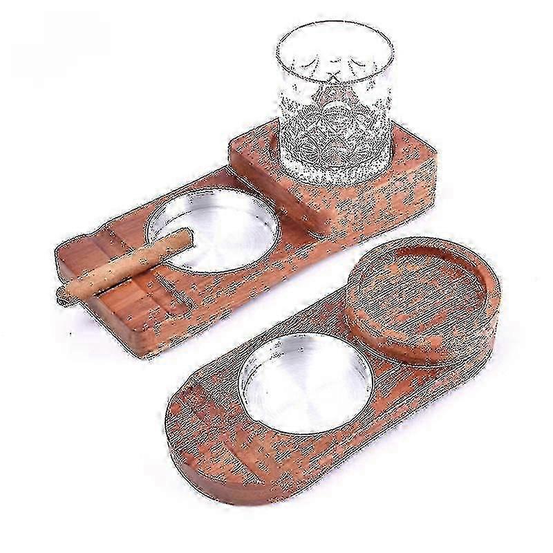 Ashtray Whisky Holder Pad Storage Box