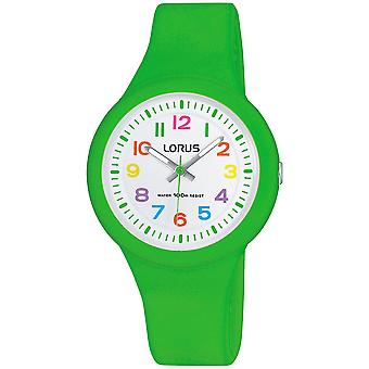 Lorus kids Quartz Analog Child Watch with RRX57EX9 Silicone Bracelet