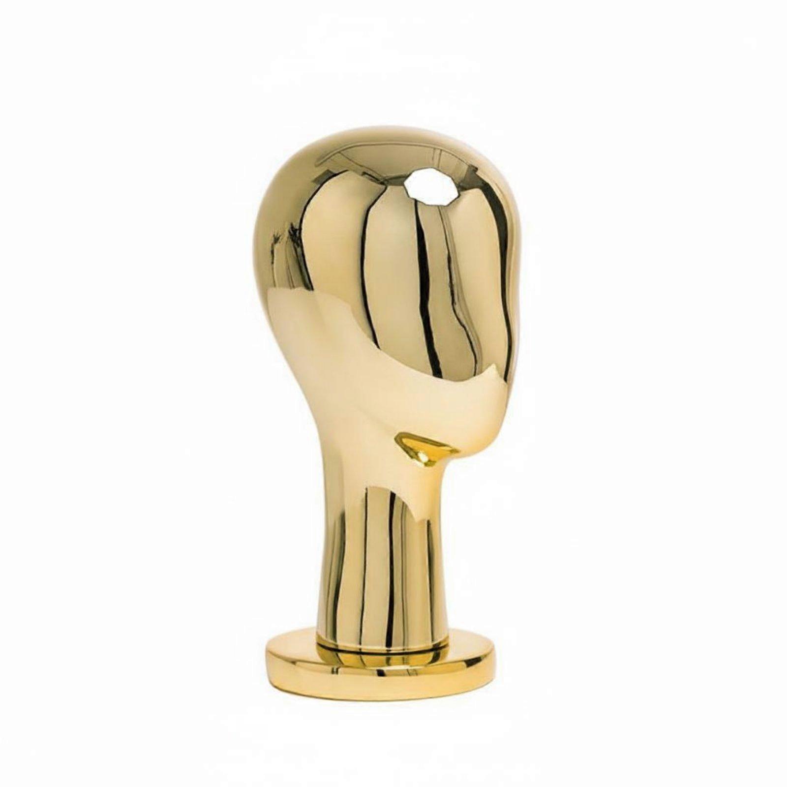 Hat Display Stand Electroplated Finish Hat Display Form Stable Base Shiny