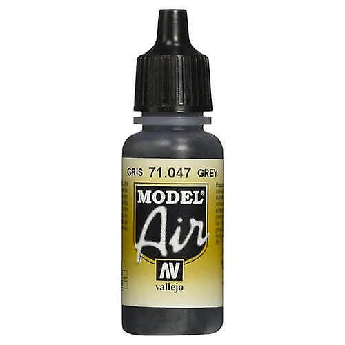 GRAY Vallejo 液体丙烯颜料细磨颜料 Model Air I 17mL
