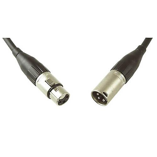Amphenol Balanced Professional Quality Microphone Cable (XLR Plug-Socket)