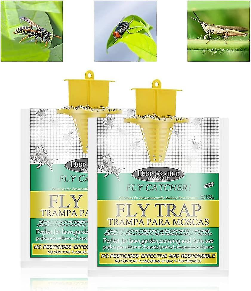Pcs Disposable Fly Trap Hanging Fly Trap Mosquito Trap Insect