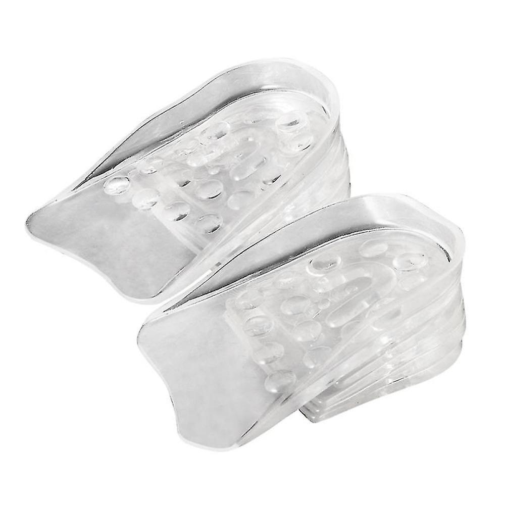 5-layer Height Increase Insole Adjustable Silicone Heel Cushion Insert Taller Height Lift For Men And Women Leg Length Discrepancy Invisible Inner Rai