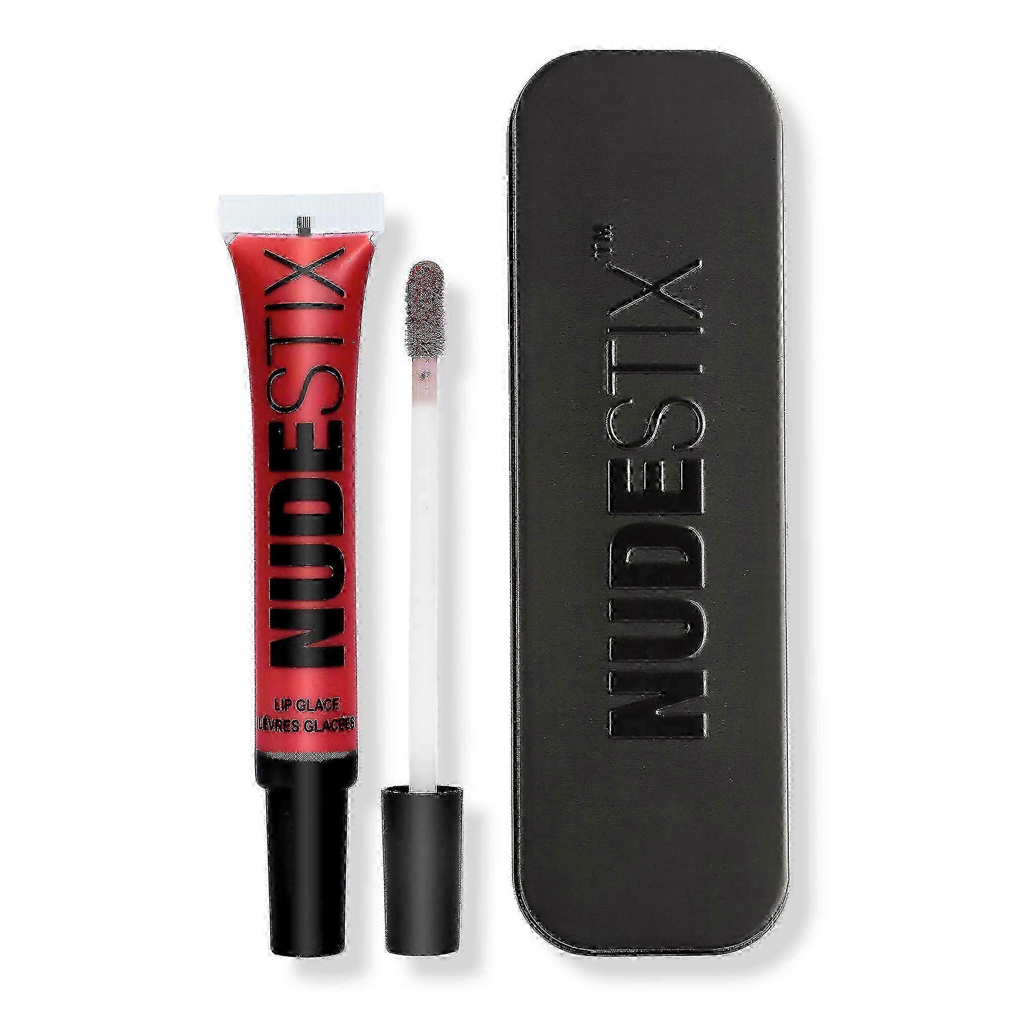 Nudestix Nude Plumping Lip Glace, Nude Cherry 00, 0.34 Oz